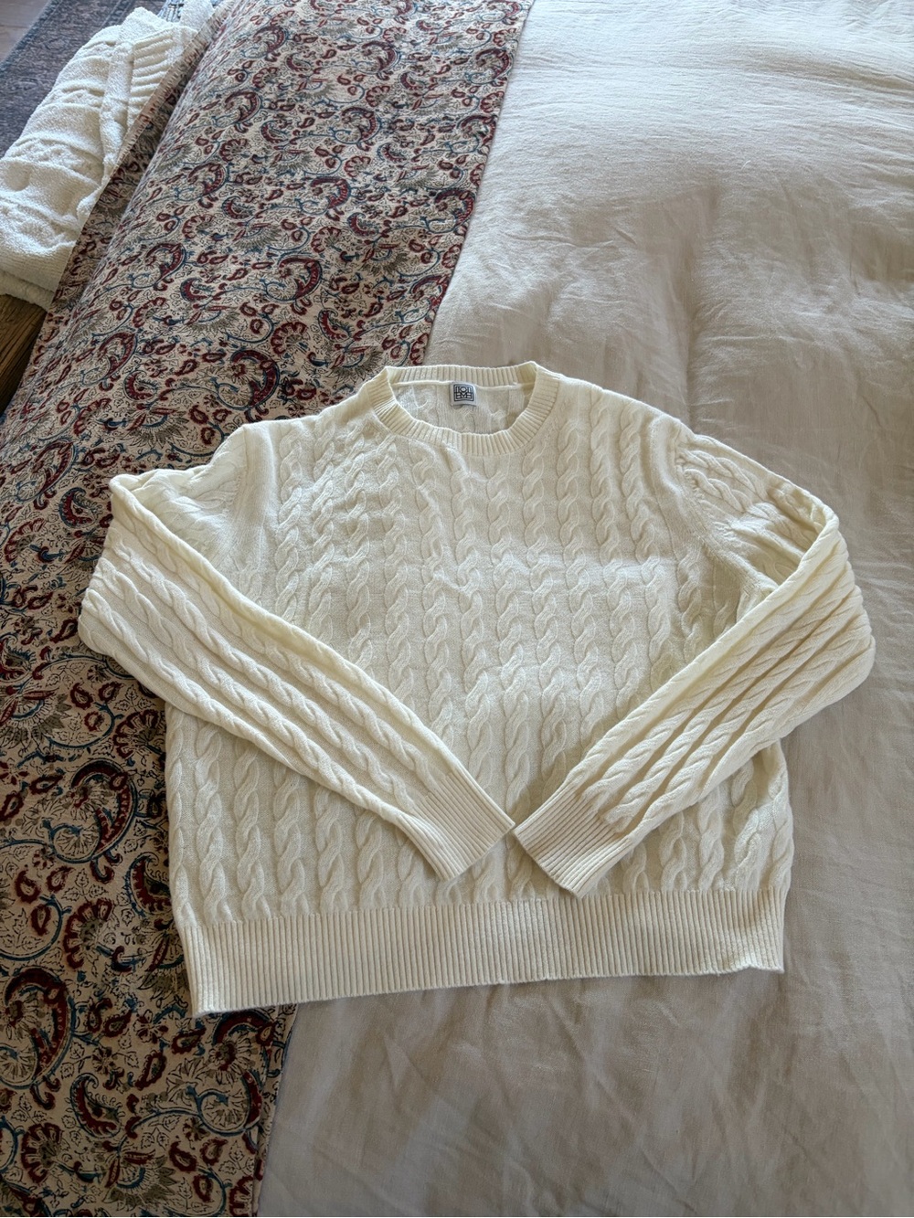 Toteme Cable-Knit Sweater - Picture 1 of 4